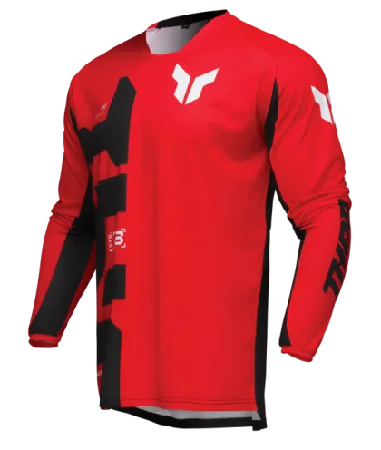 THOR LAUNCHMODE FORGE RED Motocross Jersey