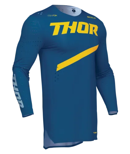 Motocross Jersey THOR SPORTMODE BRAVE BLUE