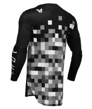 Motocross Jersey THOR SPORTMODE RIOT BLACK/RED