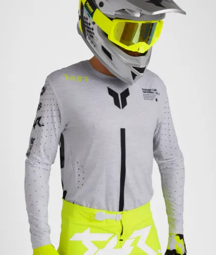 Μοτοκρός Τζέρσεϊ THOR SPORTMODE RIOT WHITE/ΟΞΥ