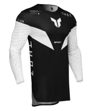 Мотокрос джърси THOR SPORTMODE STRIKE BLACK