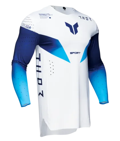 Motocross Jersey THOR SPORTMODE Strike BLUE