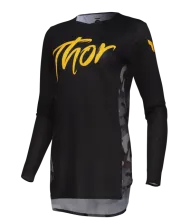 Дамско джърси THOR SPORTMODE SHADOW BLACK
