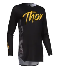 Дамско джърси THOR SPORTMODE SHADOW BLACK