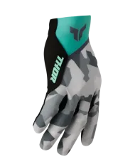 Дамски мотокрос ръкавици THOR SPORTMODE SHADOW TEAL