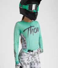 Дамско джърси THOR SPORTMODE SHADOW TEAL