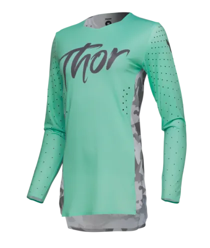 Women's Jersey THOR SPORTMODE SHADOW TEAL