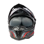 Каска O'NEAL A-SRS SPIKE BLACK/GRAY/RED