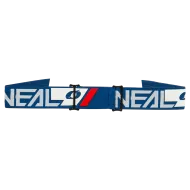 Motocross Goggles O'NEAL B-55 CRAM BLUE/WHITE - RADIUM BLUE