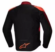 Υφασμάτινο μπουφάν ALPINESTARS T-JAWS V4 ΑΔΙΑΒΡΟΧΟ ΜΑΥΡΟ/ΚΟΚΚΙΝΟ FLUO