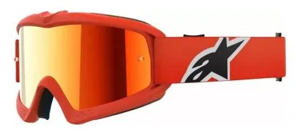ALPINESTARS VISION CORP ORG MIRROR-RED Kids Motocross Goggles
