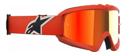 ALPINESTARS VISION CORP ORG MIRROR-RED Kids Motocross Goggles