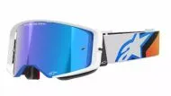 Γυαλιά Motocross ALPINESTARS SUPERTECH CORP ΜΠΛΕ/OR MIRROR-BLUE