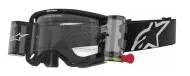 Ochelari de motocross ALPINESTARS Vision 8 Corp Roll-Off BLK CLEAR