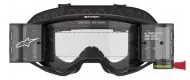 Ochelari de motocross ALPINESTARS Vision 8 Corp Roll-Off BLK CLEAR