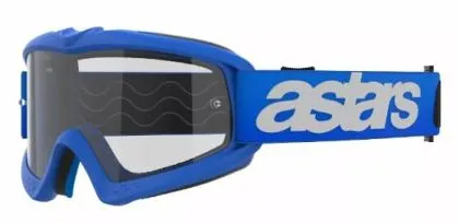Ochelari de protecție motocross pentru copii ALPINESTARS VISION BLAZE BLUE CLEAR