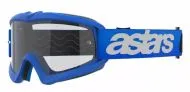 Ochelari de protecție motocross pentru copii ALPINESTARS VISION BLAZE BLUE CLEAR
