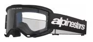 Ochelari de motocross ALPINESTARS VISION 3 WORDMARK BLK CLEAR