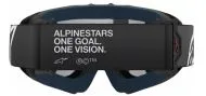 Ochelari de protecție pentru copii ALPINESTARS VISION CORP BLK MIRROR-SIL