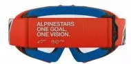 Ochelari de motocross pentru copii ALPINESTARS VISION CORP ORANGE CLEAR
