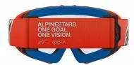 Ochelari de motocross pentru copii ALPINESTARS VISION CORP ORANGE CLEAR