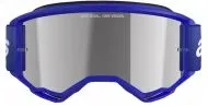 Motocross Goggles ALPINESTARS VISION 3 WORDMARK BL MIRROR-SIL