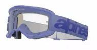 Motocross Goggles ALPINESTARS VISION 5 WORDMARK PURPLE CLEAR