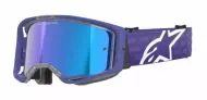ALPINESTARS VISION 8 CORP PURPLE MIRROR-BLUE motocross goggles