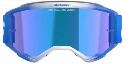 Motocross goggles ALPINESTARS VISION 5 BLAZE BL MIRROR-BL