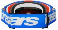 Motocross Goggles ALPINESTARS VISION 8 WORDMARK BL/ORG MIRROR-RED
