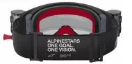ALPINESTARS SUPERTECH CORP BLK/GRY CLEAR ROLL-OFF Motocross Goggles