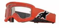 Motocross Goggles ALPINESTARS VISION 5 CORP ORANGE CLEAR