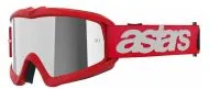 Ochelari motocross copii ALPINESTARS VISION BLAZE RED MIRROR-SIL