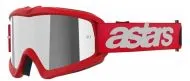 Children's motocross goggles ALPINESTARS VISION BLAZE RED MIRROR-SIL