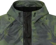 Textile motorcycle jacket ICON AIRFORM BATTLESCAR - GREEN