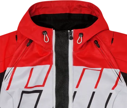 Geaca textila moto ICON AIRFORM RETRO RED