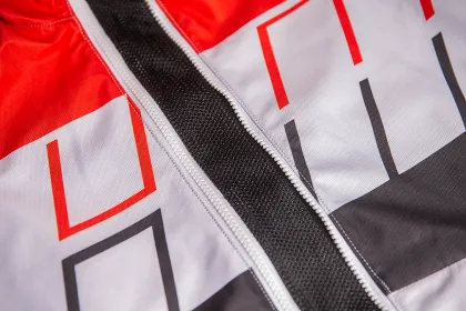 Geaca textila moto ICON AIRFORM RETRO RED