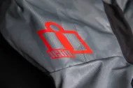 Textile motorcycle jacket ICON AIRFORM BATTLESCAR - GRAY