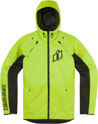 Geaca textila moto ICON AIRFORM HI-VIZ