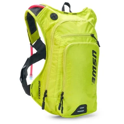 Hydration backpack USWE OUTLANDER 9L HYDRATION PACK CRAZY YELLOW