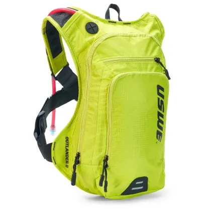 Σακίδιο πλάτης ενυδάτωσης USWE OUTLANDER 9L HYDRATION PACK CRAZY YELLOW