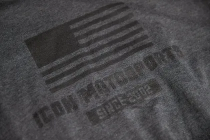 Moto t-shirt ICON OGP - κάρβουνο