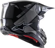 Motocross Helmet ALPINESTARS SM10 Carb BLACK/GRAY