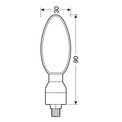 Παρωπίδες LED KINESIS BLACK – 90069