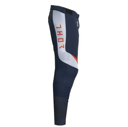 Pantaloni de motocross THOR PRIME RIVAL MIDNIGHT/GREY