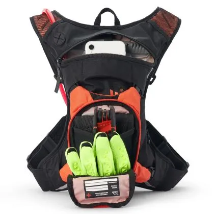 Σακίδιο πλάτης ενυδάτωσης USWE MOTO HYDRO 3L HYDRATION PACK ΠΟΡΤΟΚΑΛΙ