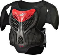 Παιδική πανοπλία ALPINESTARS A-5 S Θωράκιση σώματος ΜΑΥΡΟ/ΚΟΚΚΙΝΟ