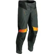 Motocross breeches THOR PULSE REACT ARMY/BLACK