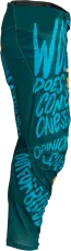 Pantaloni de motocross copii THOR PULSE COUNTING SHEEP CHARBUNE/ACID