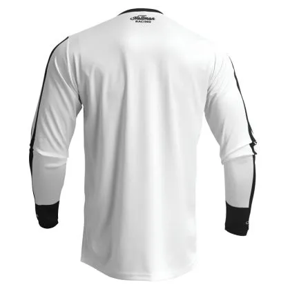 Motocross Jersey THOR HALLMAN DIFFER ROOSTED ΛΕΥΚΟ/ΜΑΥΡΟ